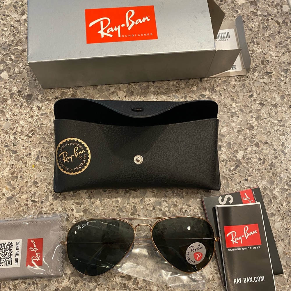 Polarized Ray Ban Aviators